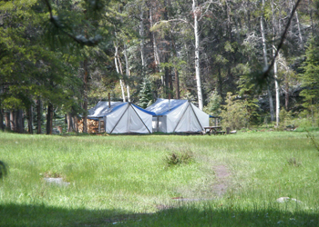 hunting guide camp